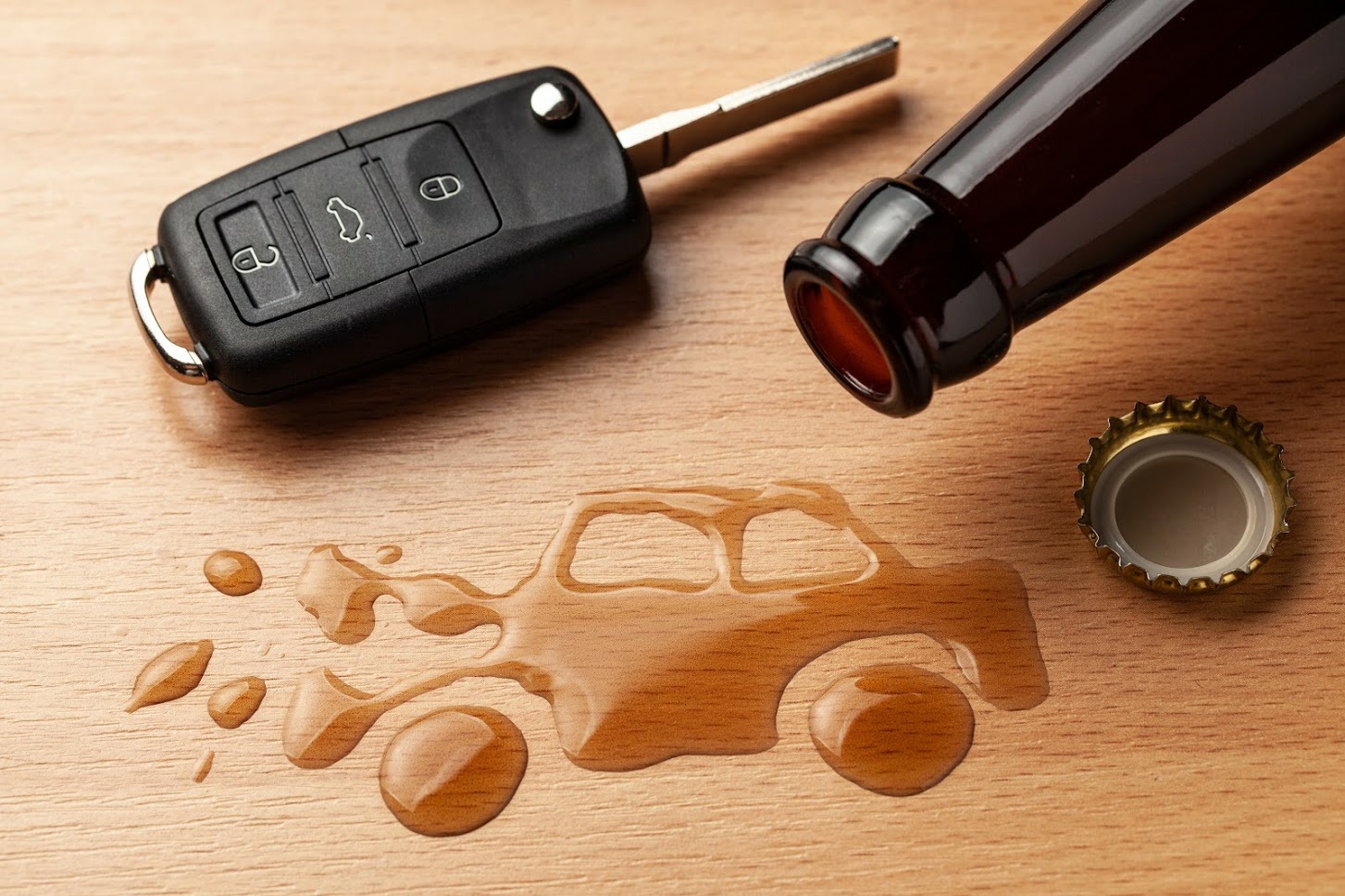 Car Key And Liquor Bottle — Fayetteville, NC — Britt Carl L Jr